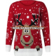 CHRISTMAS SWEATER: MEN'S LONG SLEEVE HEAVY KNITTED CHRISTMAS PULLOVER SWEATERS