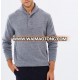 China Men's Clothing Bulk HIgh Quality Shawl Neck Knit Men Wool Turtleneck Sweater